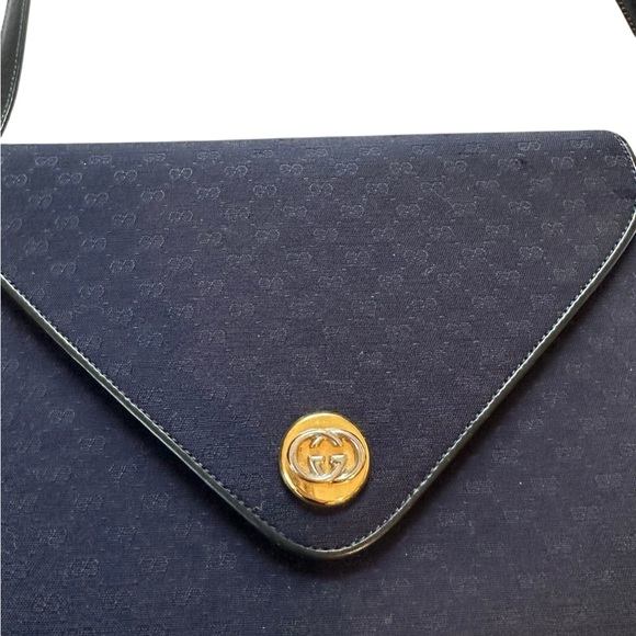 Gucci Midnight Blue and Black Shoulder Bag - Picture 4 of 16